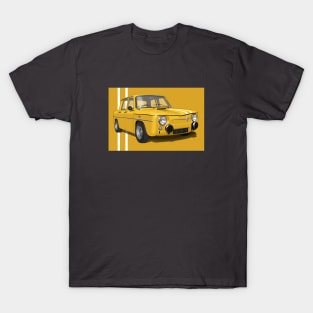 Renault R8 Gordini in yellow T-Shirt